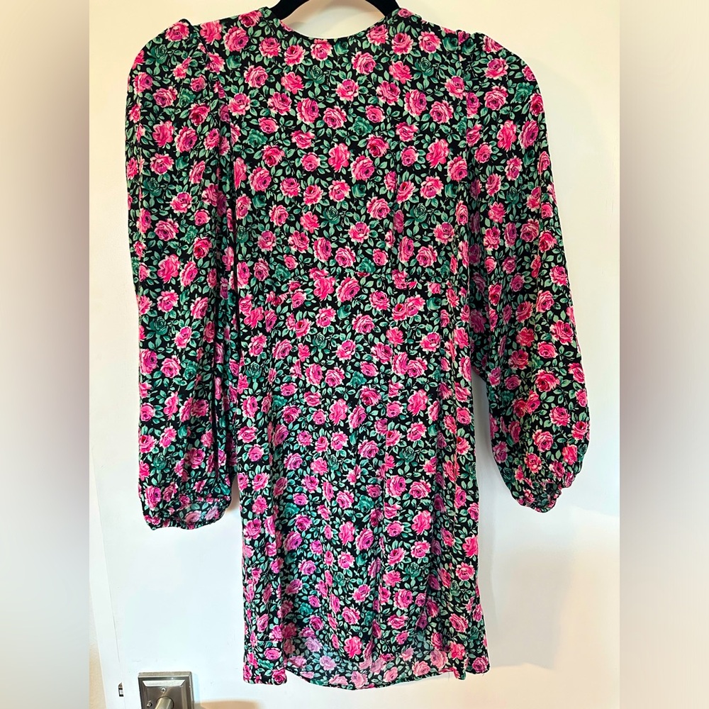 Zara roses dress - size S